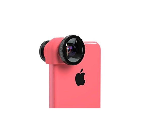 olloclip 3-in-1 Lens System for iPhone 5c Pink Clip OCEU-5C-FWM-BKPK