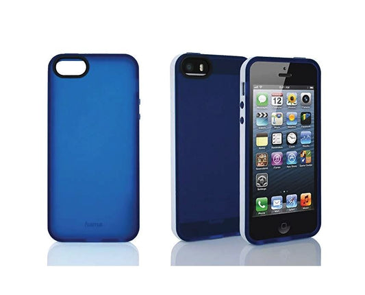 Hama Case for  iPhone 5/5S Blue and White U6127375