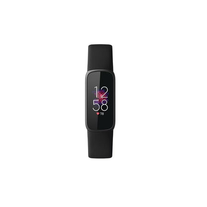 Fitbit Luxe Fitness Tracker w/ One-Size Band & Bonus Small Band Black FB422BKBKL