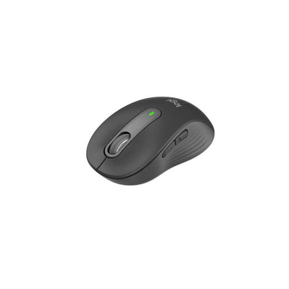 Logitech Signature M650L Wireless Optical Mouse Silent Clicks Graphite 910-007636