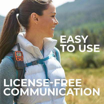 Midland - X-TALKER 28-Mile, 22-Channel FRS 2-Way Radios (Pair) - Orange T51VP3X6