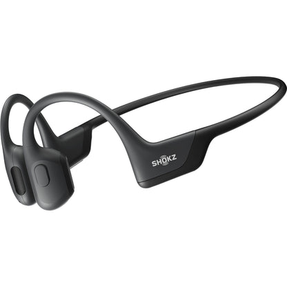 Shokz OpenRun Bone Conduction Open-Ear Endurance Headphones Black S803-ST-BK-US