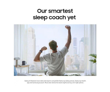 Samsung - Galaxy Watch8 Classic Stainless Steel Smartwatch 46mm BT - Black - (2025) SM-L500NZKAXAA