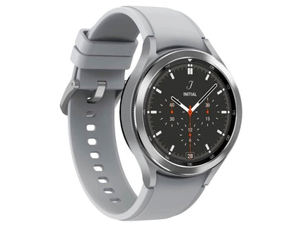 Samsung Galaxy Watch4 Classic Smartwatch 46mm, Bluetooth/Wi-Fi, Silver SM-R890NZSAXAA