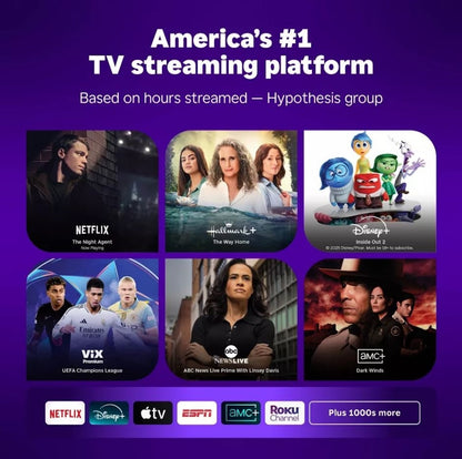 Roku 50" Select Series 4K HDR Smart Roku TV with Roku TV Remote 50R4C4