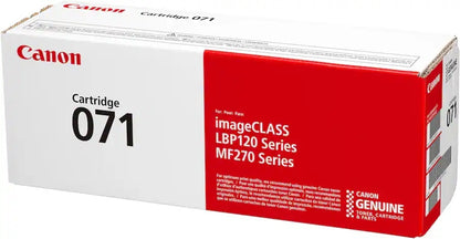 Canon 071 Black Toner Cartridge For imageCLASS LBP122dw Laser Printer, For LBP122dw, MF272dw, MF273dw, MF275dw - 5645C001