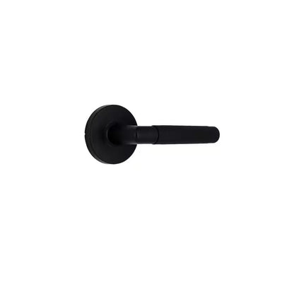 Woodcliff Matte Black Hall/Closet Passage Door Handle LH2X93SYXP