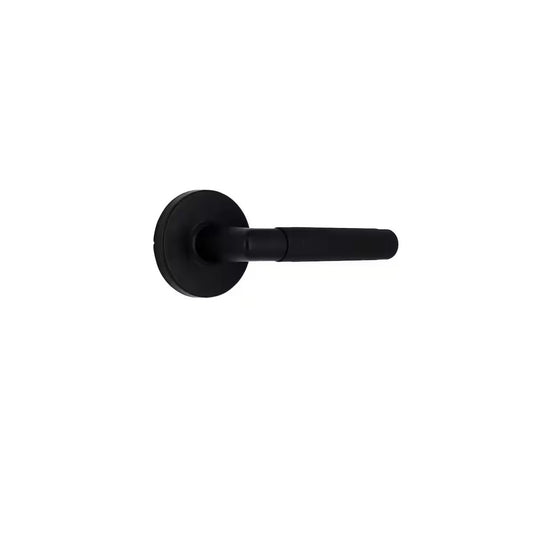 Woodcliff Matte Black Hall/Closet Passage Door Handle LH2X93SYXP