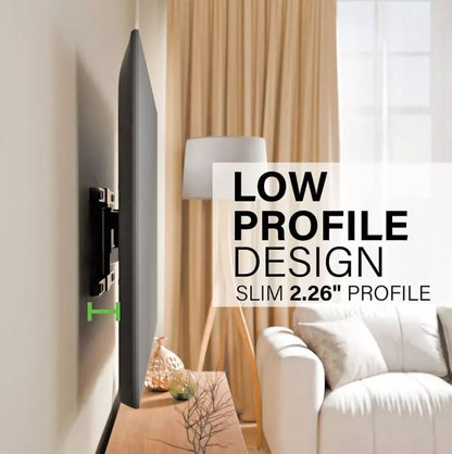 Sanus Decora Full-Motion TV Mount for 42"-90" TVs Up to 120 lbs. DLF225-B1 Black