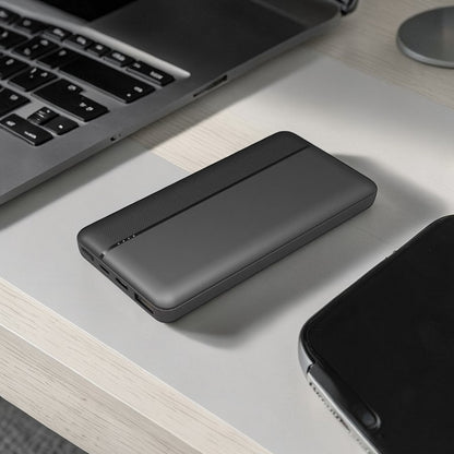 iHome Dual Port Portable Power Hub with 20W USB-C Black 2IHPP2269B7L2