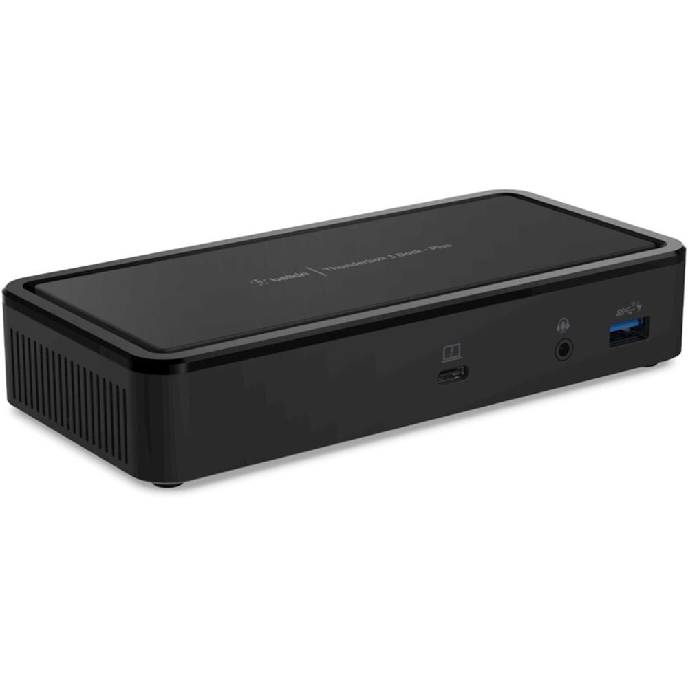 Belkin Thunderbolt 3 Dock Plus Thunderbolt 3 Cable USB-C Hub - 8-In-1 Docking Station for MacOS & Windows, Dual 4K @60Hz, 60W Upstream Charging