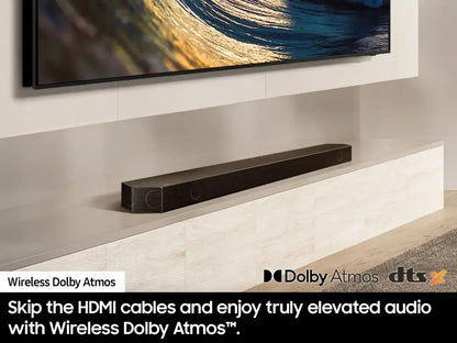 Samsung Q-series 7.1.2 ch. Dolby ATMOS Soundbar + Rear Speakers HW-Q850D/ZA