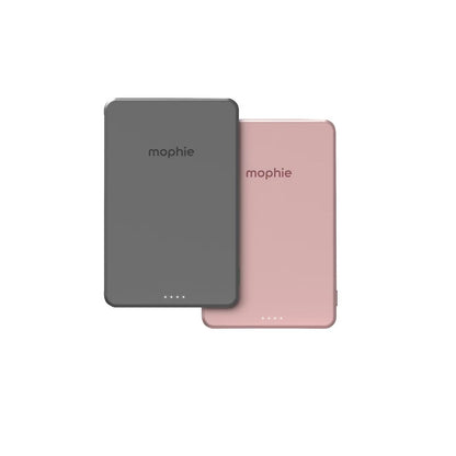 Mophie Snap+ Powerstation Mini - 5K, 2 pack - For Magnetic Qi-enabled Devices, MagSafe compatible devices SNP-PS-5K-RW