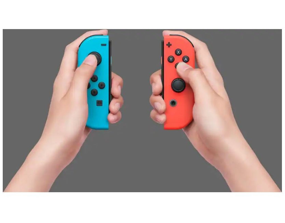 Nintendo Joy-Con (L/R) Wireless Controllers for Nintendo Switch Neon Red/Blue