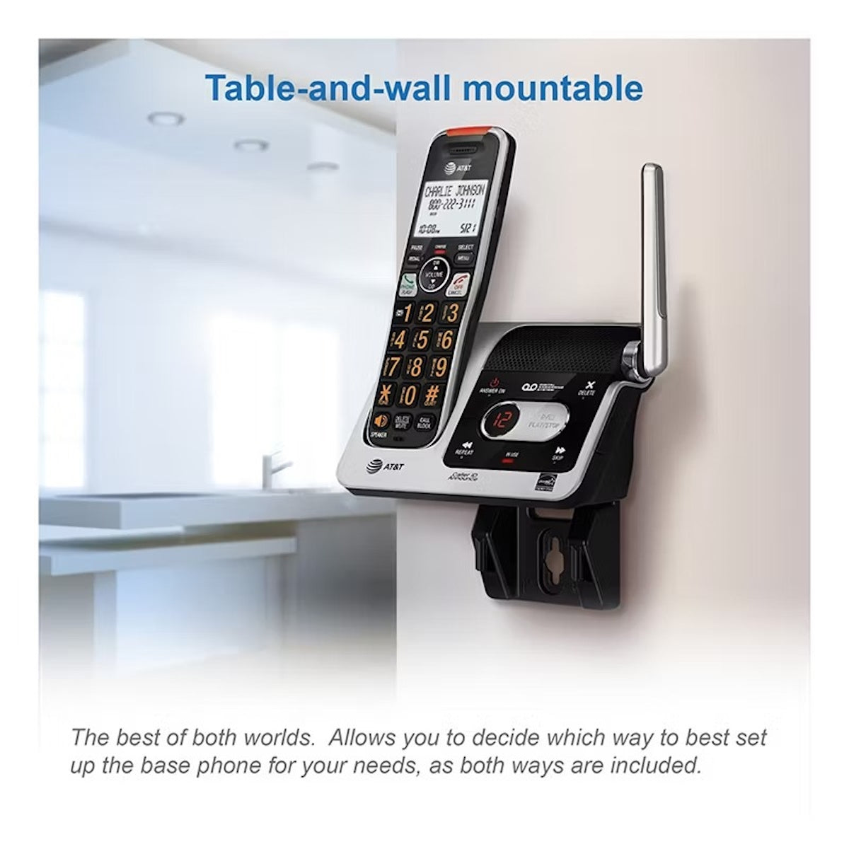 AT&T CRL82254 2 Handset Expandable Cordless Phone