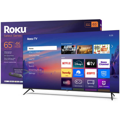Roku - 65" Class Select Series 4K LED Smart RokuTV 65R4C5
