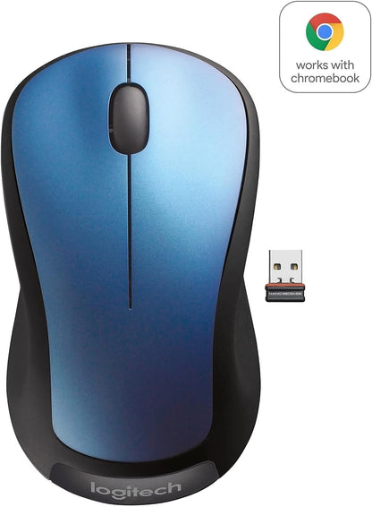 Logitech M310 Wireless Optical Mouse Peacock Blue 910-001917