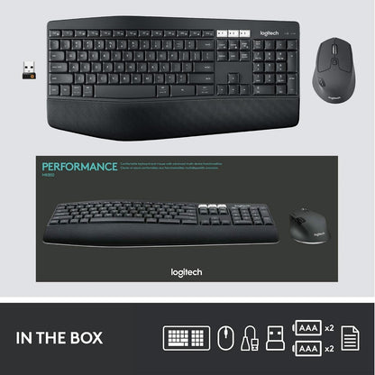 Logitech MK850 Performance Wireless Keyboard and Mouse Combo - Graphite 920-013269