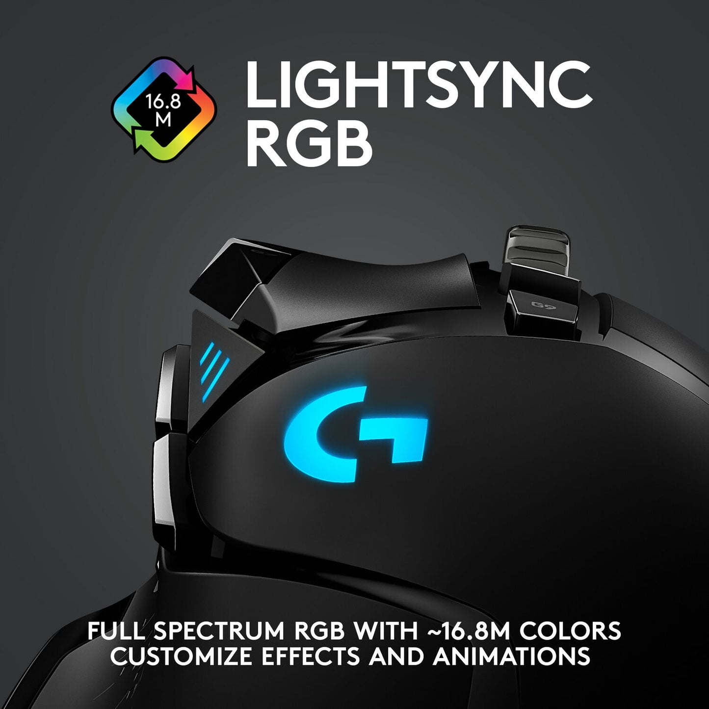 Logitech G502 Lightspeed Wireless Gaming Mouse - Black 910-005565
