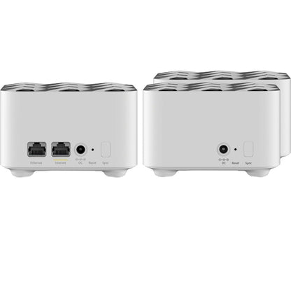 Netgear RBK13-100NAR Orbi RBK13 AC1200 Whole Home Mesh Wi-Fi System Router 3 Pack