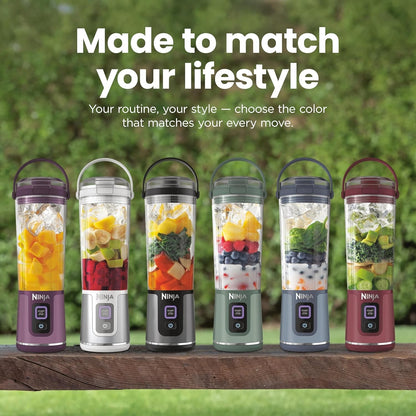 Ninja Blast Portable Blender Cordless 18oz Vessel Tinted Pink, BC151PK
