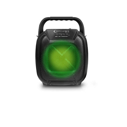 Technical Pro SPARK65 Rechargeable LED Bluetooth Speaker with TWS