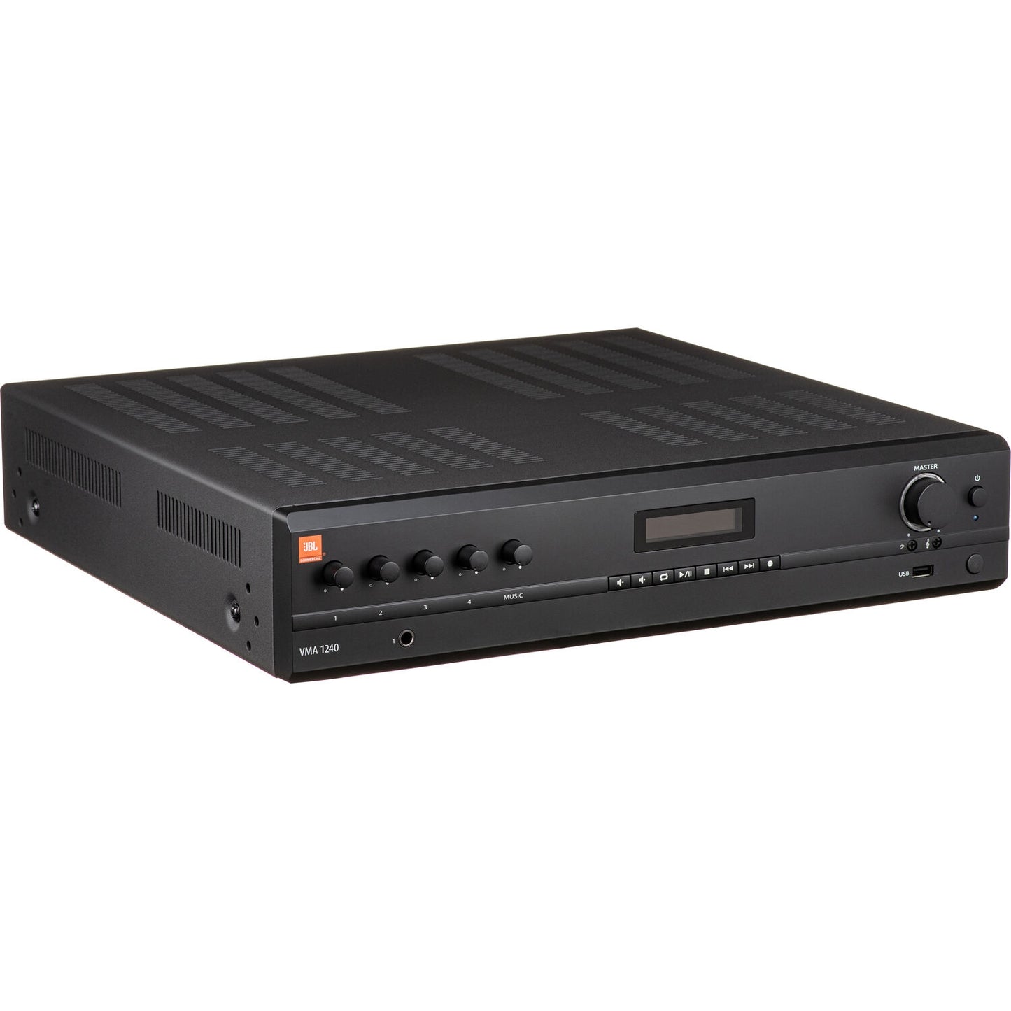 JBL VMA1240 Commercial Series 240W Bluetooth-Enabled Mixer/Amplifier 5-In/1-Out