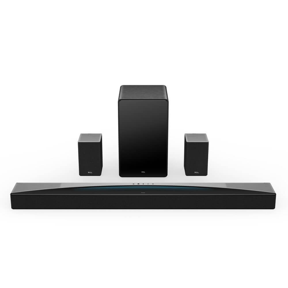 TCL Q85H Q Class 7.1.4 Ch Sound Bar w/ Subwoofer & Surround Speakers - Black
