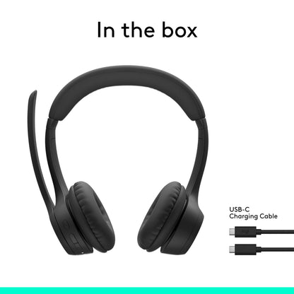 Logitech Zone 300 Wireless Headset Midnight Black 981-001406