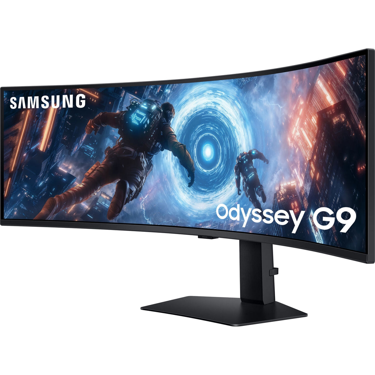 Samsung Odyssey G9 G91F 49" Dual 1440p HDR 144 Hz Curved Ultrawide Gaming Monitor LS49FG910ENXZA