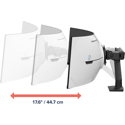 Ergotron HX Desk Monitor Arm Matte Black 45-693-224