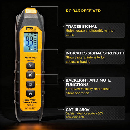 Ideal Electrical SureTrace Digital Circuit Tracer 61-946