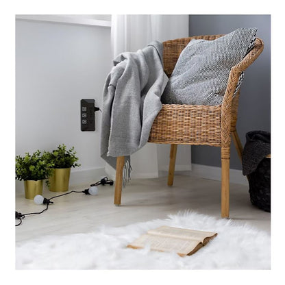 Philips 17-Outlet Surge Tap/Protector Combo Pack - Black/Gray SPP9853B/37-T1-DI1