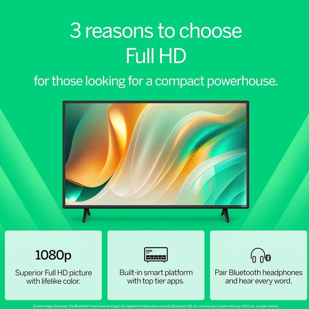 Vizio 40" Class 1080p HDR LED Smart TV VFD40M-0810