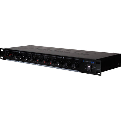 Technical Pro XO3 3 Way Crossover with Subwoofer Output, 20Hz-25kHz 1dB Frequency Response