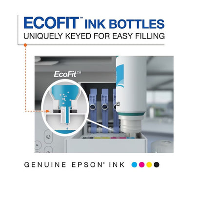 Epson EcoTank 502 Ink Bottles Value Club Pack (Black, Cyan, Magenta, Yellow) T5021-4-SVH
