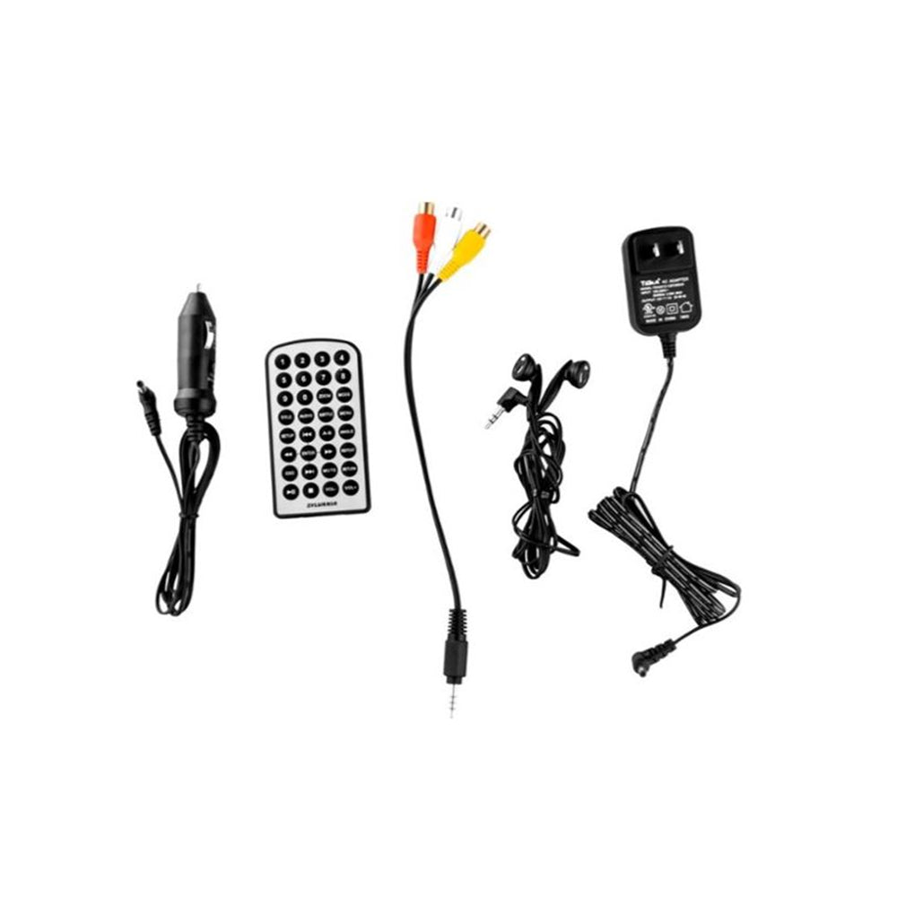 Proscan 13.3" Portable DVD Player Black Remote, DVD,DVD‐R/RW,CD‐R/RW - PDVD1332