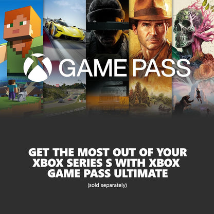 Microsoft Xbox Series S 1TB All-Digital Console (Disc-Free Gaming) Robot White EP2-00634