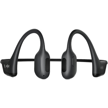 Shokz OpenRun Bone Conduction Open-Ear Endurance Headphones Black S803-ST-BK-US