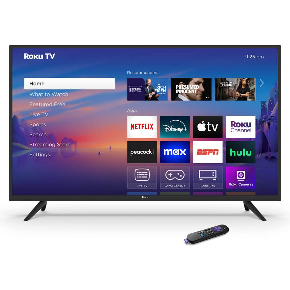 Roku 40" Select Series 1080p Full HD Smart Roku TV with Roku TV Remote: Wi-Fi, LED 40R3C5