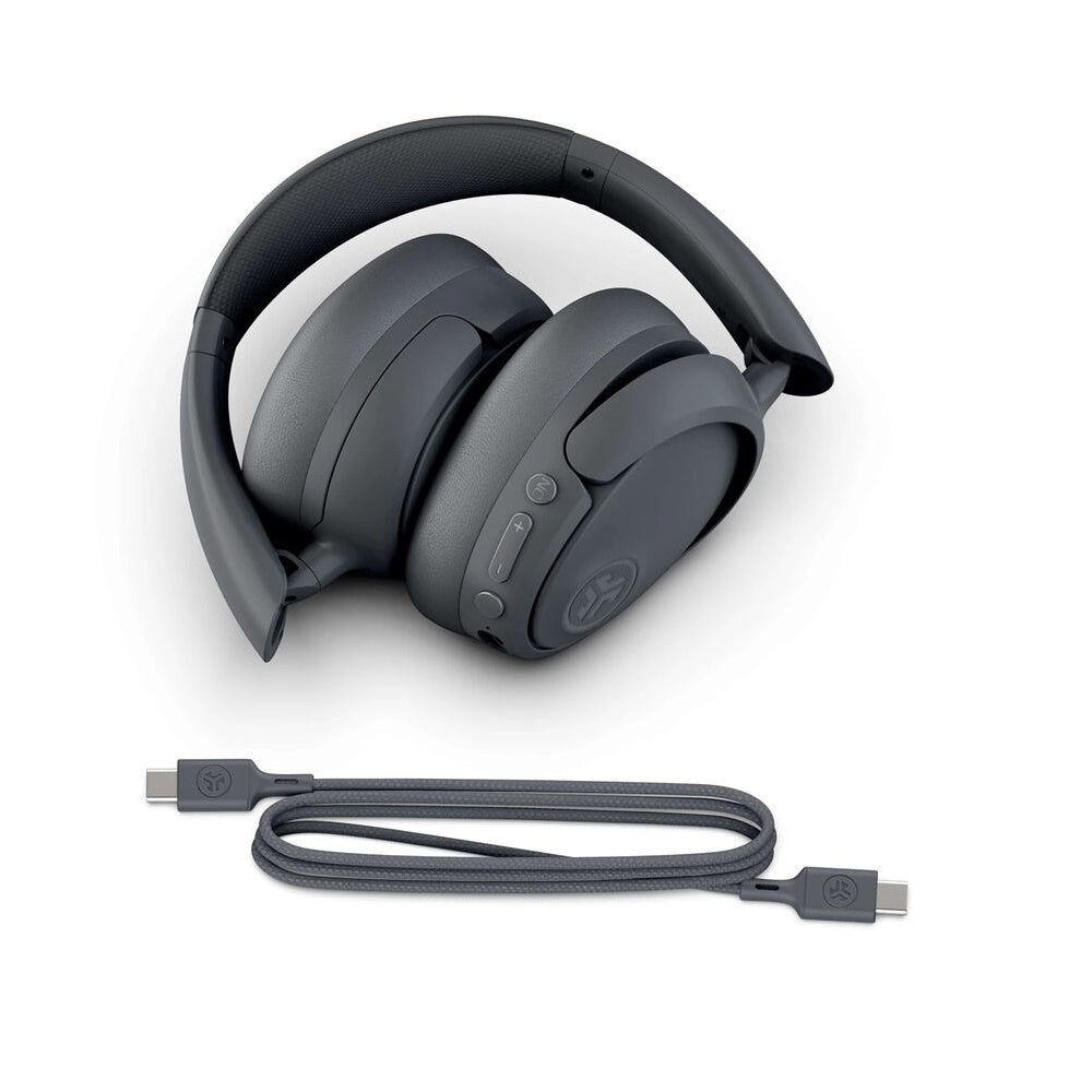 JLab JBuds Lux Wireless Noise-Canceling Over-Ear Headphones Graphite HBJLUXANCRGPH62