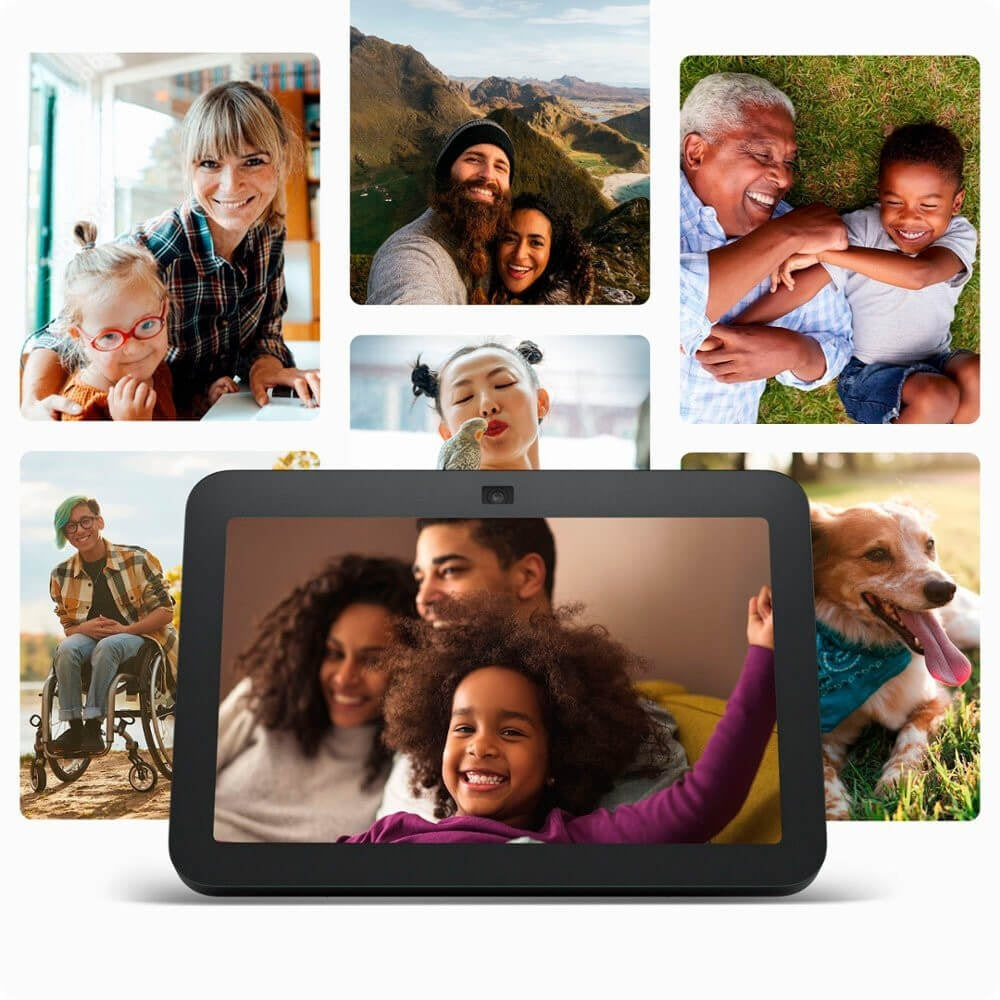 Amazon - Echo Show 8 (3rd Generation) 8-inch Smart Display with Alexa - Charcoal  B0BLS3Y632