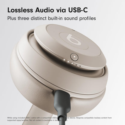 Beats - Studio Pro - Wireless Noise Cancelling Over-the-Ear Headphones - Sandstone
