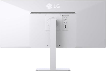 LG - 34U530A-W 34" UltraWide WFHD Monitor, 100Hz, HDR 400, HDMI, DP, USB-C, Tilt/Height/Swivel - White