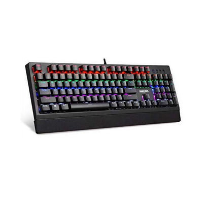 Philips SPK8403 Wired Mechanical Gaming Keyboard, FX & Key Light Maps Anti-Ghosting
