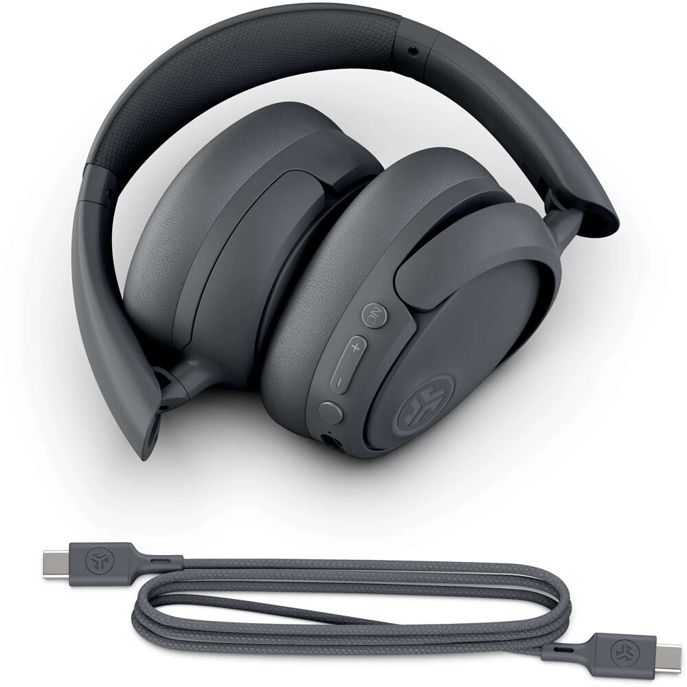 JLab JBuds Lux Wireless Noise-Canceling Over-Ear Headphones Graphite HBJLUXANCRGPH62