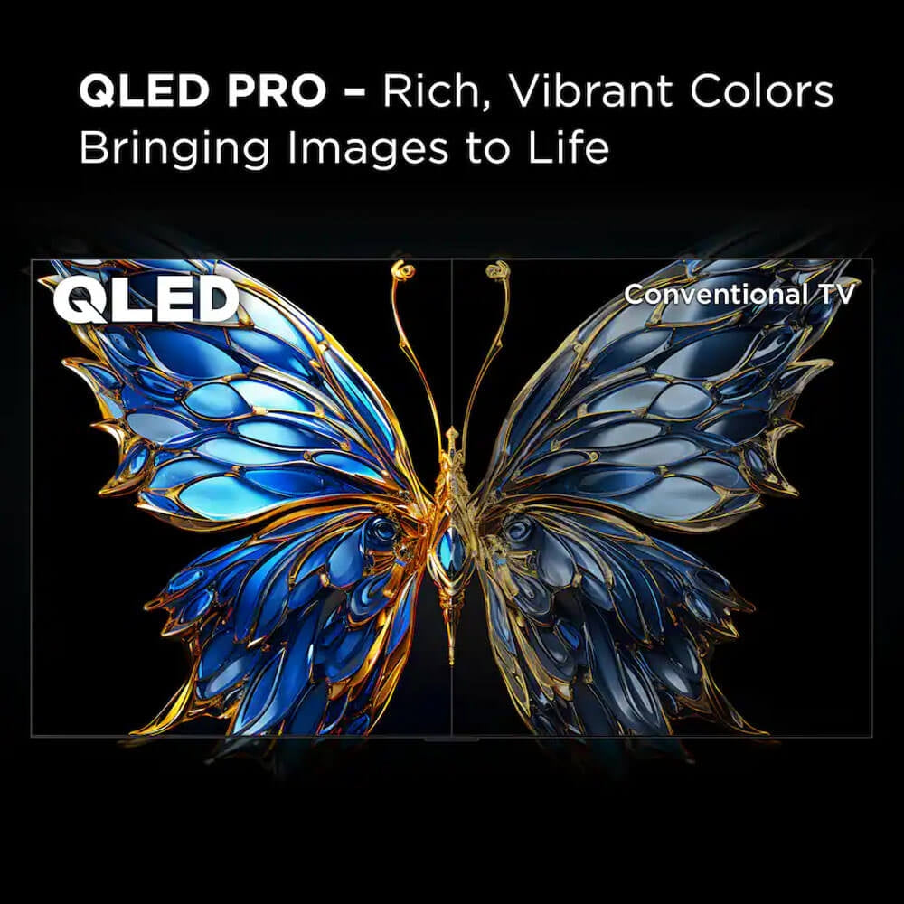 TCL 50 inch Class Q6 Series QLED 4K UHD HDR Smart Google TV 50Q651G