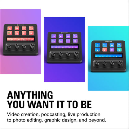 Elgato Stream Deck +, Audio Mixer and Studio Controller 20GBD9901