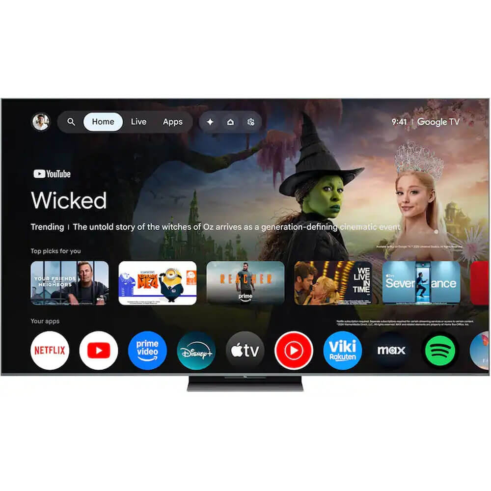 TCL - 85" Class QM9K Series 4K UHD HDR QD-Mini LED Smart TV with Google TV 85QM9K