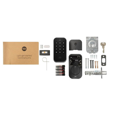 Yale Security Assure Lock 2 Deadbolt Keyed Smart Entry Door Lock YRD410-WF1-BSP